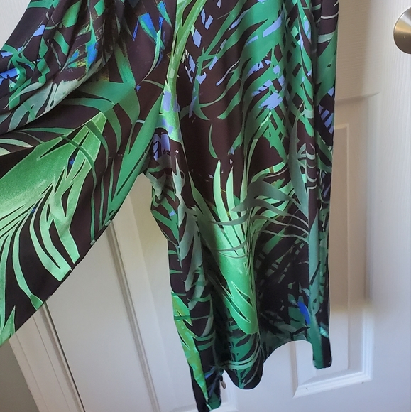 London Times Jungle Palm Cropped Jumpsuit - 12 - Picture 10 of 15
